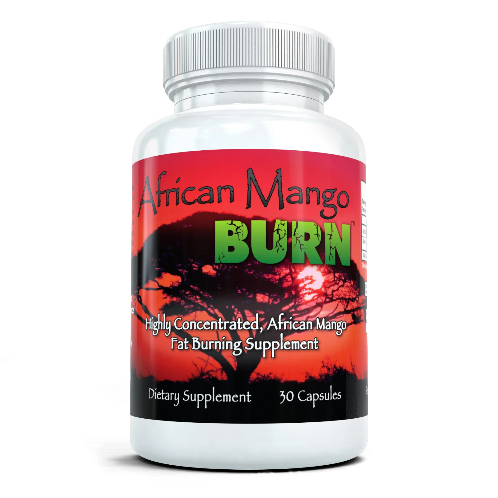 AFRICAN MANGO BURN / Pure Fat Burning Weight Loss Diet Pills