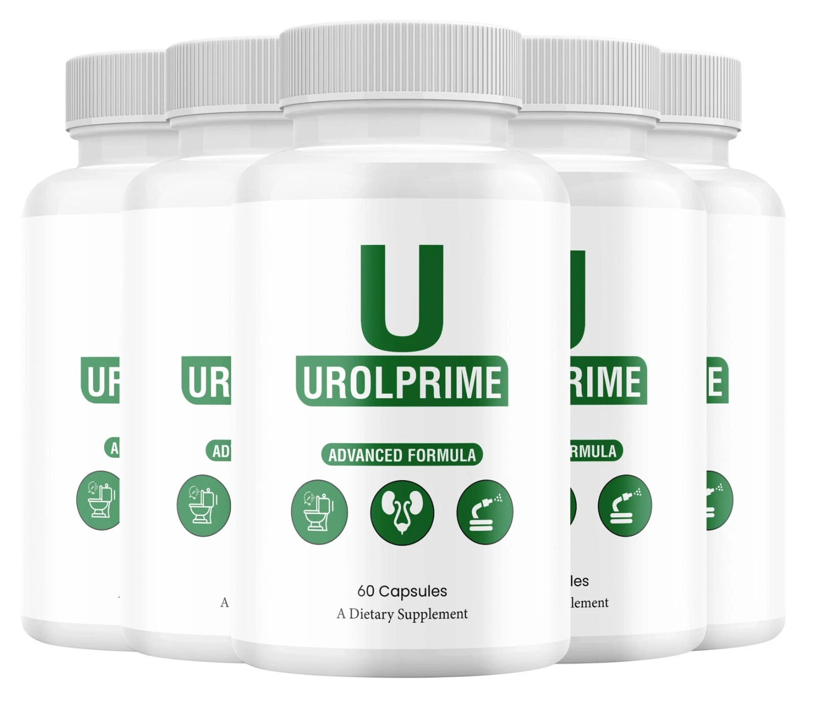 (5 Pack) UrolPrime Prostate Capsules, Urol Prime Support Healthy Prostate Pills