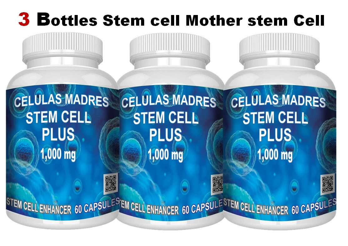 3 Celulas Madres, Biomatrix,Madre Cell AFA Bioxtron Health Stem plus