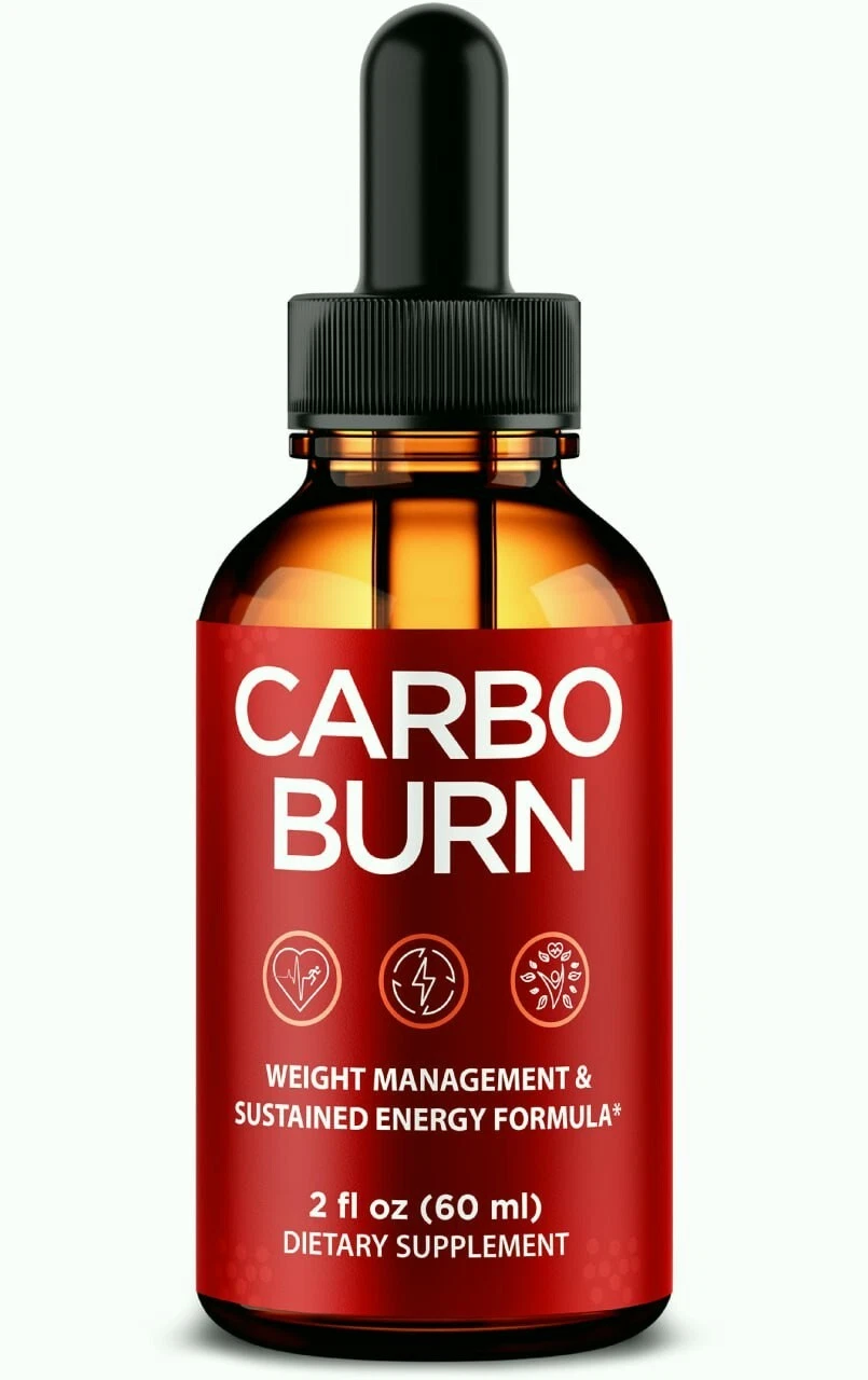 Carbo Burn Weight Loss Drops for Burning Extra Fat & Boosting Energy (30 Servs.)