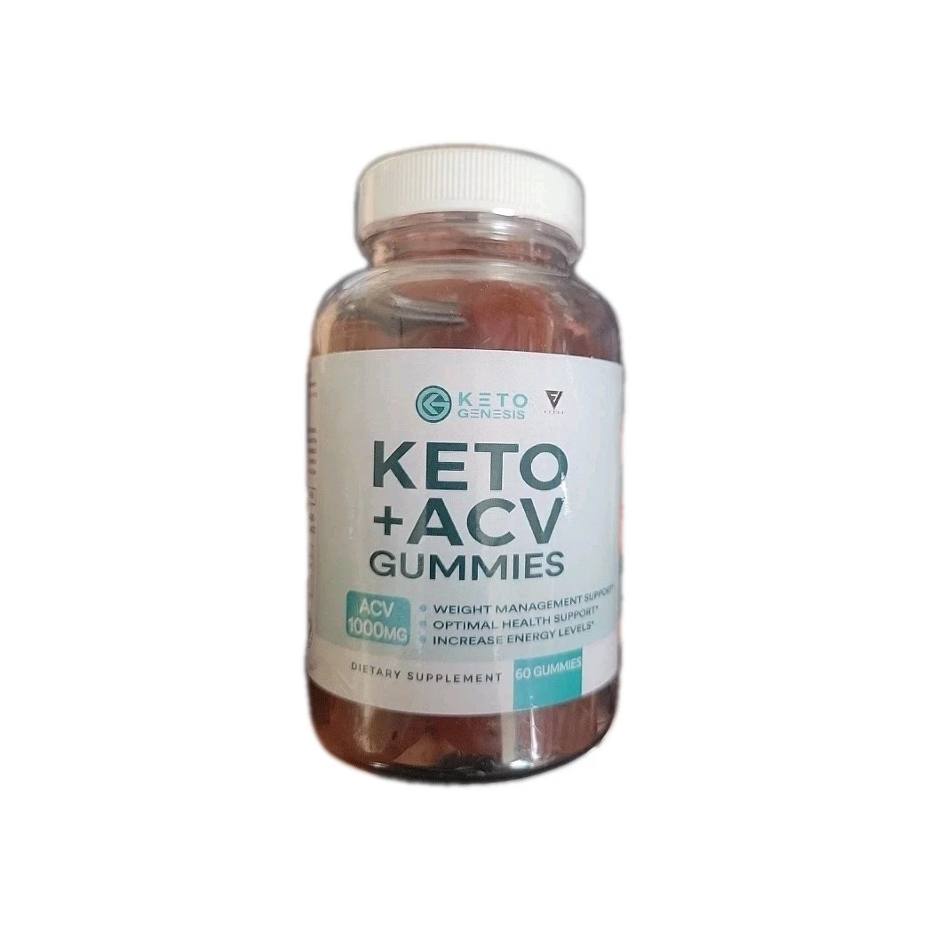 Keto Genesis Weight Loss Gummies for Energy and Burning Fat 60ct