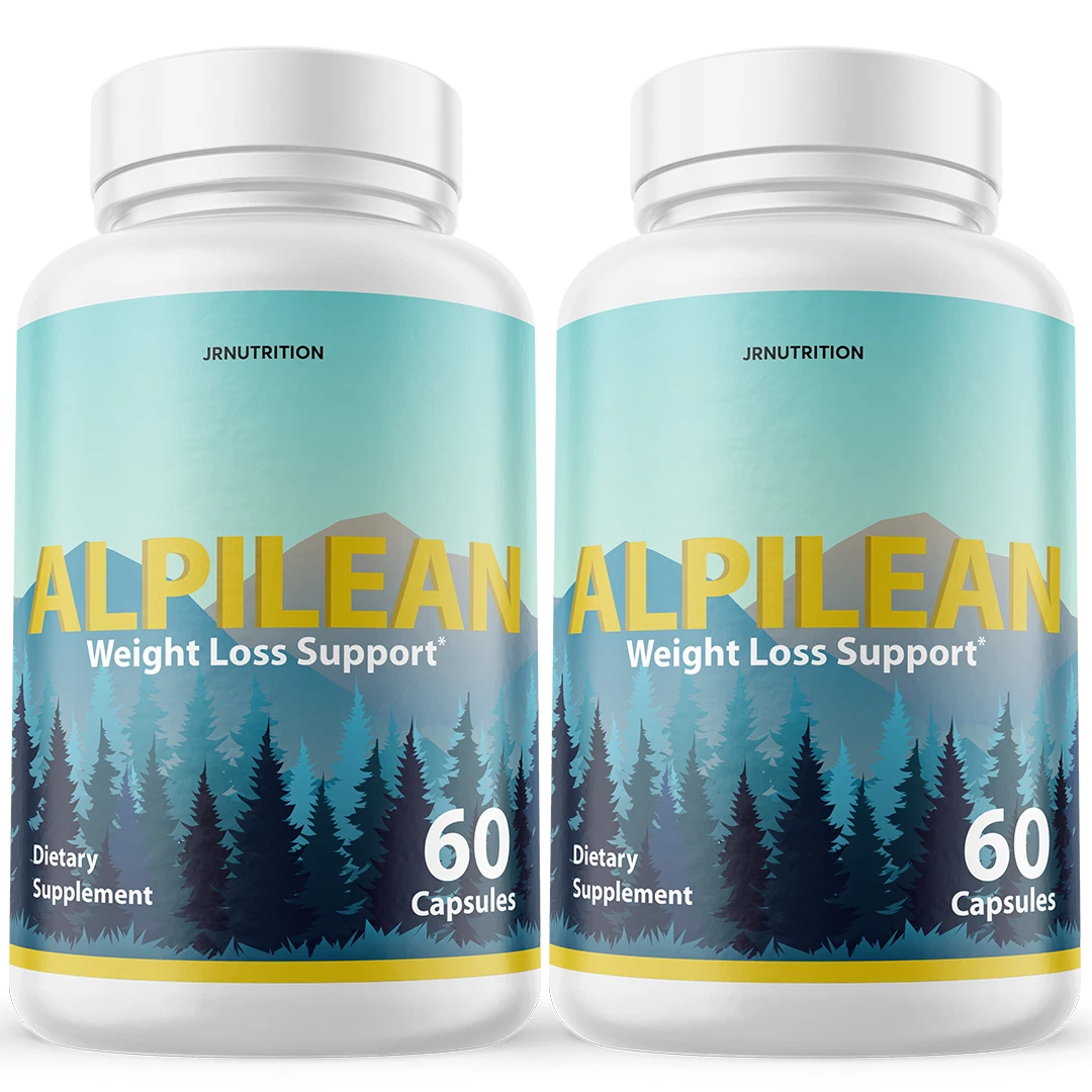 Alpilean Weight Loss Support Dietary Supplement - 60 Capsules (2 Pack)