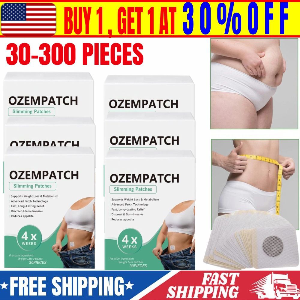 30-300X Ozempatch - Slimming Patches for Women, Support Weight Loss & Metabolism