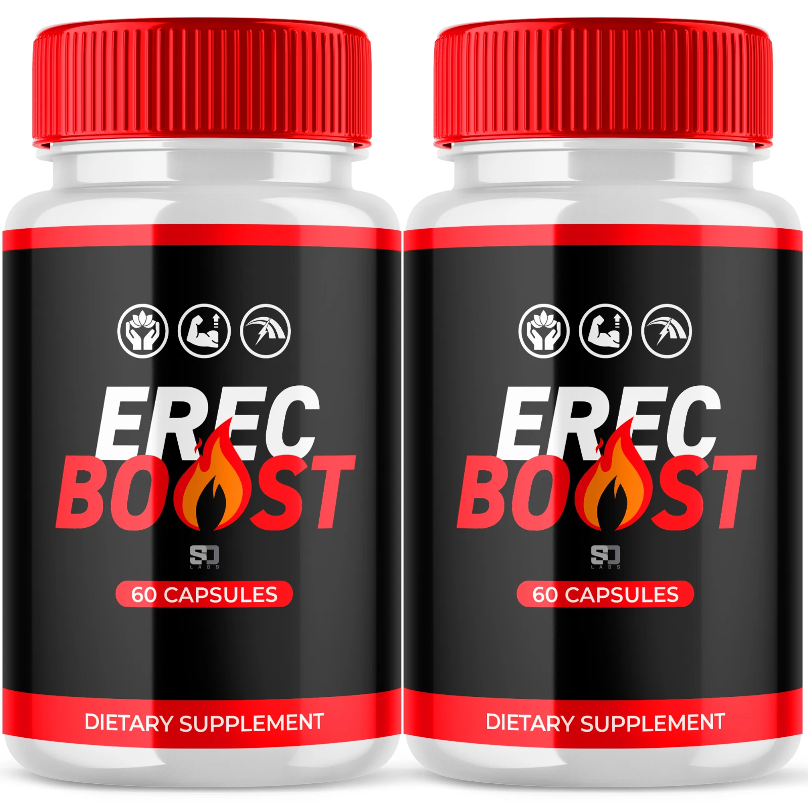 (2 Pack) Erec Boost Pills, Maximize Energy, Vitality & Stamina 120 Capsules