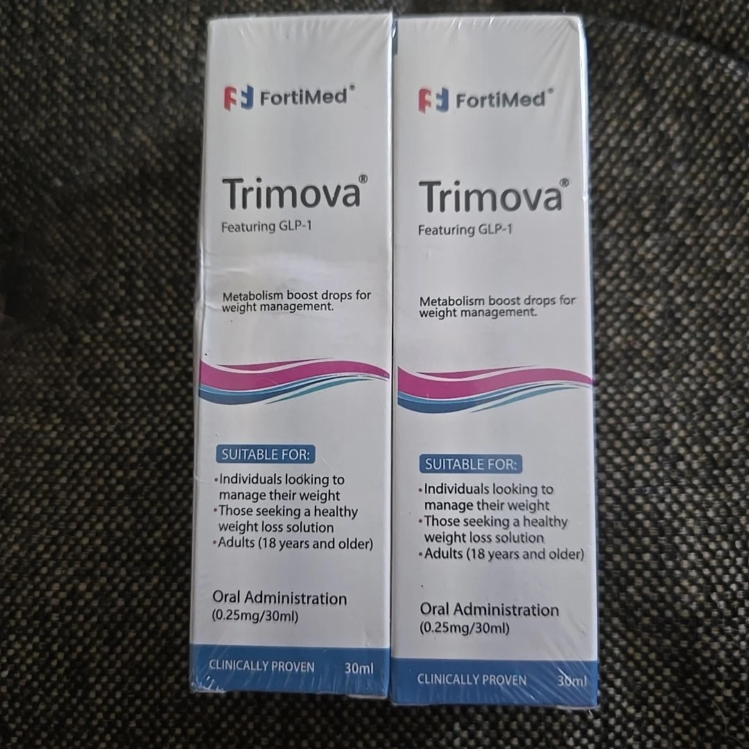Lot of 2 Trimove GLP-1 Metabolism Boost Drops 30 ml WEIGHT LOSS & MANAGEMENT