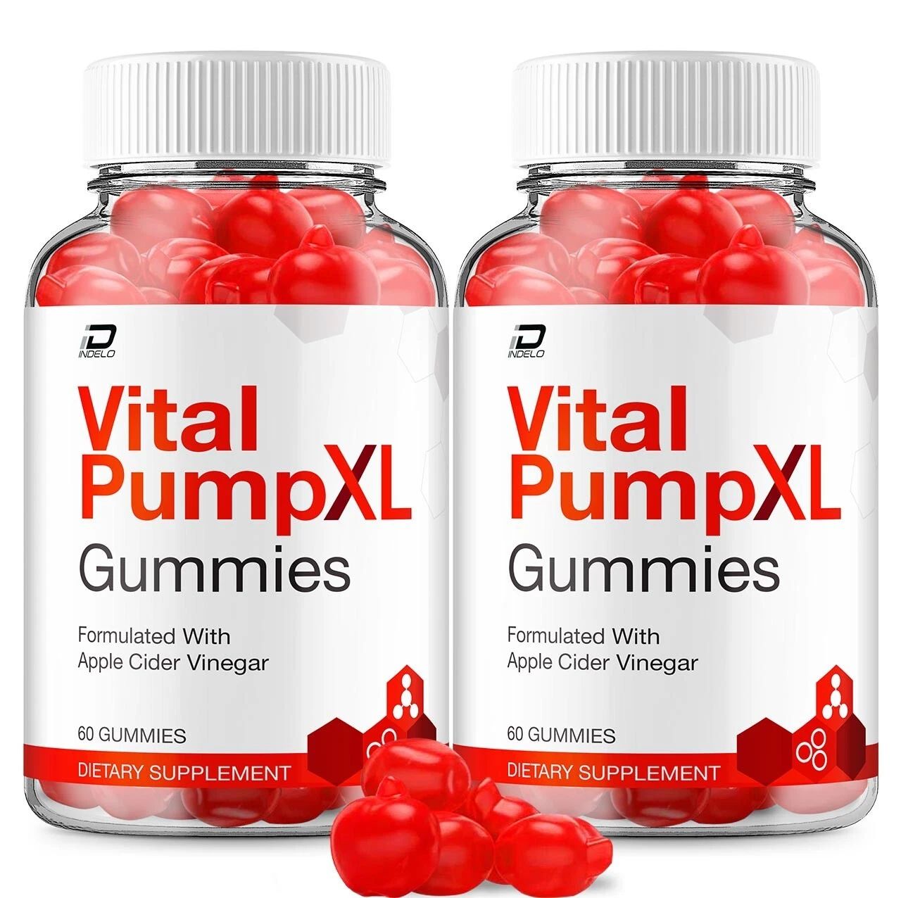 (2 Pack) Vital Pump XL Keto ACV Gummies Supplement – VitalPumpXL ACV Gummy