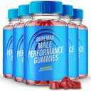 (5 Pack) Duremax Male Gummies, Dure Max Men Performance Supplement Gummy