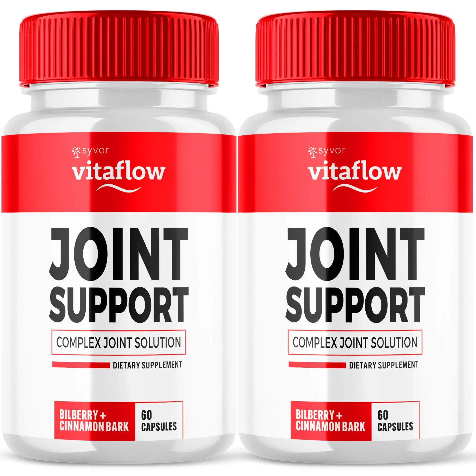 Vitaflow Joint Support Pill Natural Freedom to Move Vitamin Formula 120 Capsules