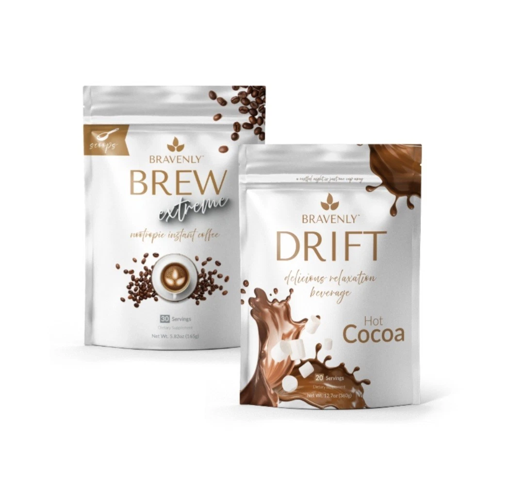 ☀️ Bravenly AM/PM Sample Pack – Brew & Drift (2 Samples) 🌙