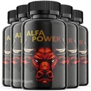 (5 Pack) Alfa Power - Vegan, Male Vitality Supplement Pills - 300 Capsules