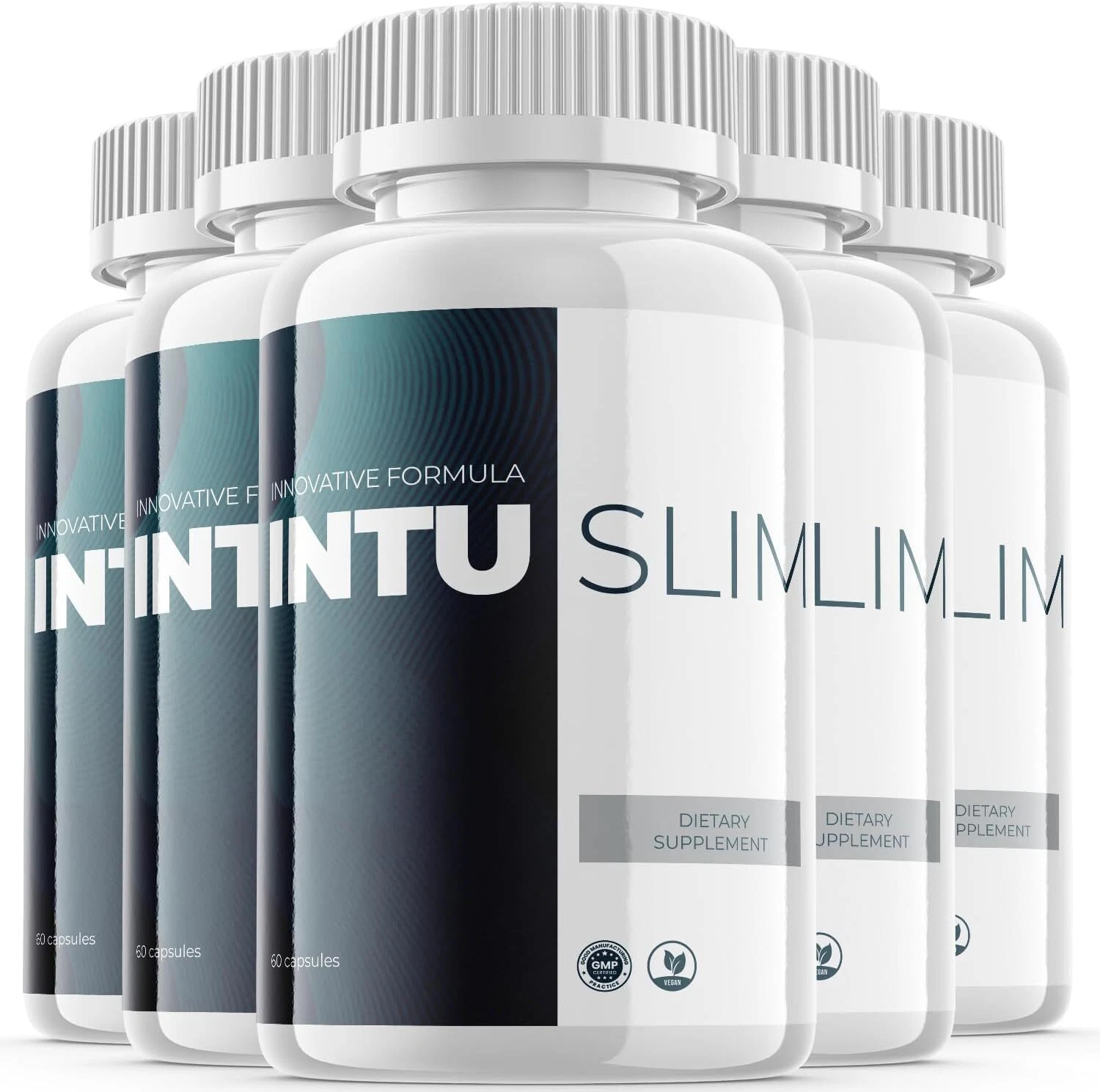 Intuslim Capsules - Intu Slim Supplement For Weight Loss ORIGINAL - 5 Pack