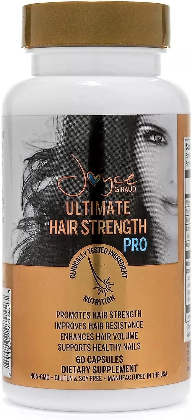 Joyce Giraud Pure4 Ultimate Hair Strength Supplements 60 Day