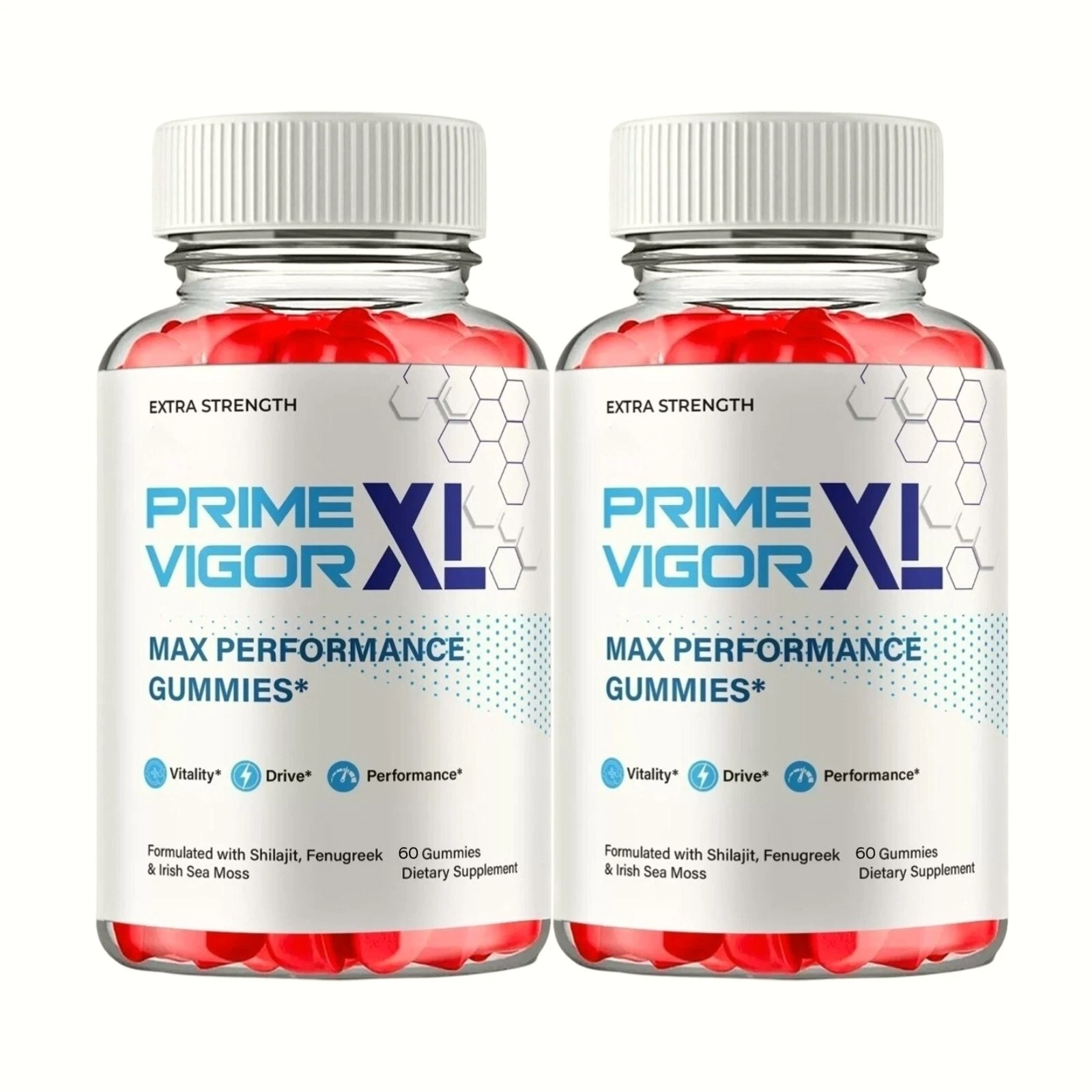 2-Pack Prime Vigor XL Gummies for Men – PrimeVigor XL Male Gummies - 120 Gummies
