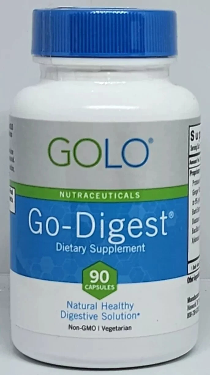 GOLO Go-Digest Dietary Supplement 90 Capsules Guaranteed Authentic New Sealed