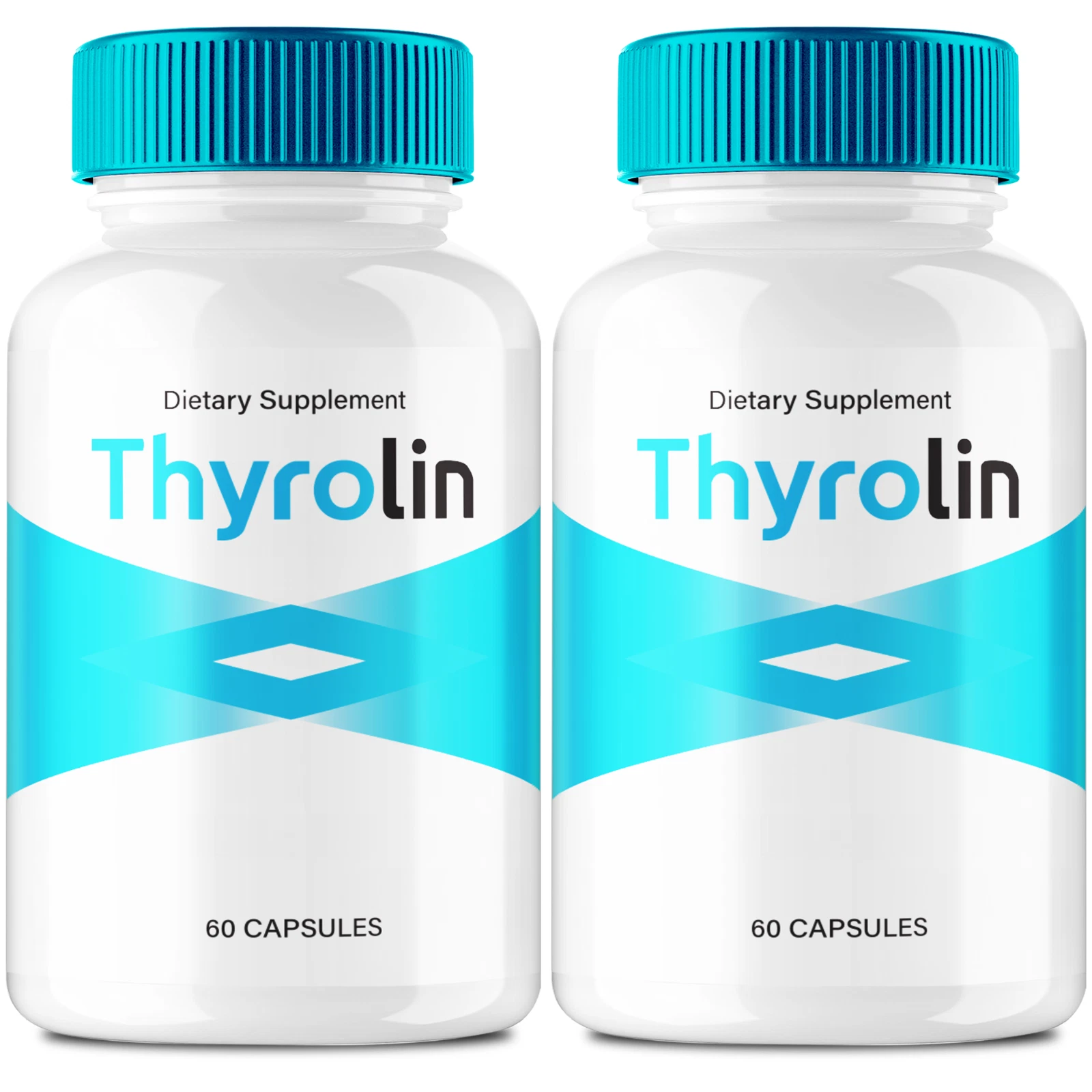 (2 Pack) Thyrolin Thyroid Support Capsules, Thyrolin Thyroid Supplement Pills