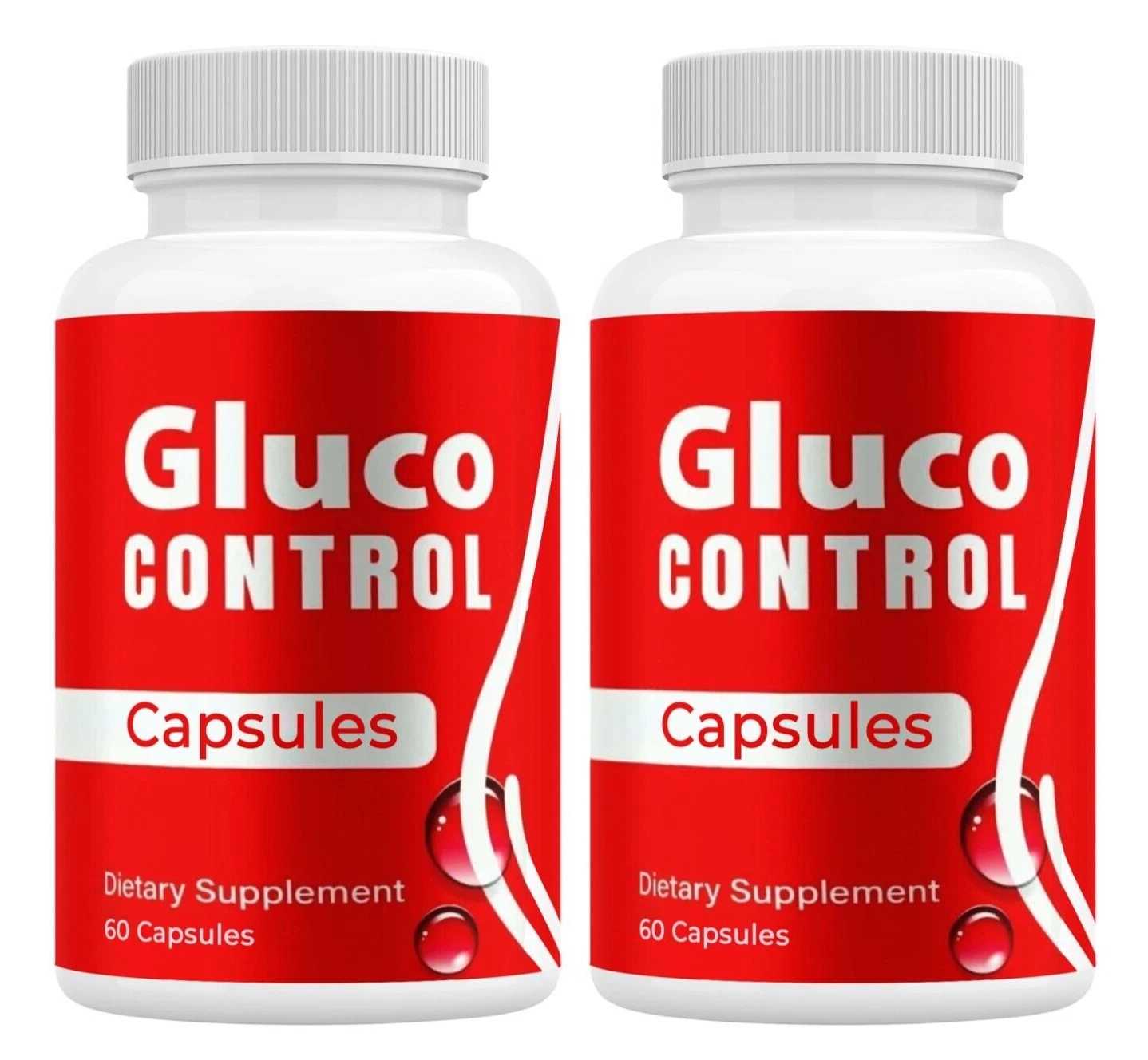 Gluco Control Capsules Healthy Blood Support - GlucoControl Pills ( 2 Pack )