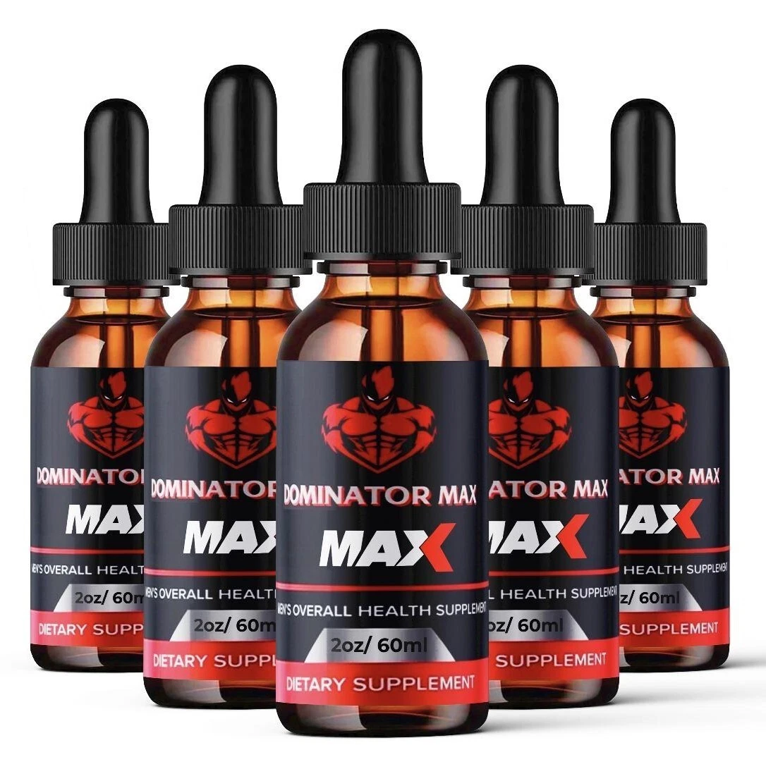 (5 Pack) Dominator Max MAX Drops Daily High Drive, Dominator Maxx MAX