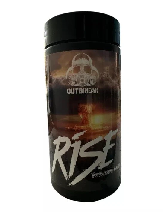 Outbreak Nutrition RISE Testosterone Booster Muscle Builder 150 Capsules New
