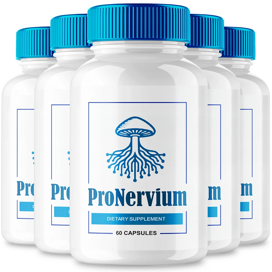 (5 pack) ProNervium Capsules Blood Formula Supplement (300 Capsules)