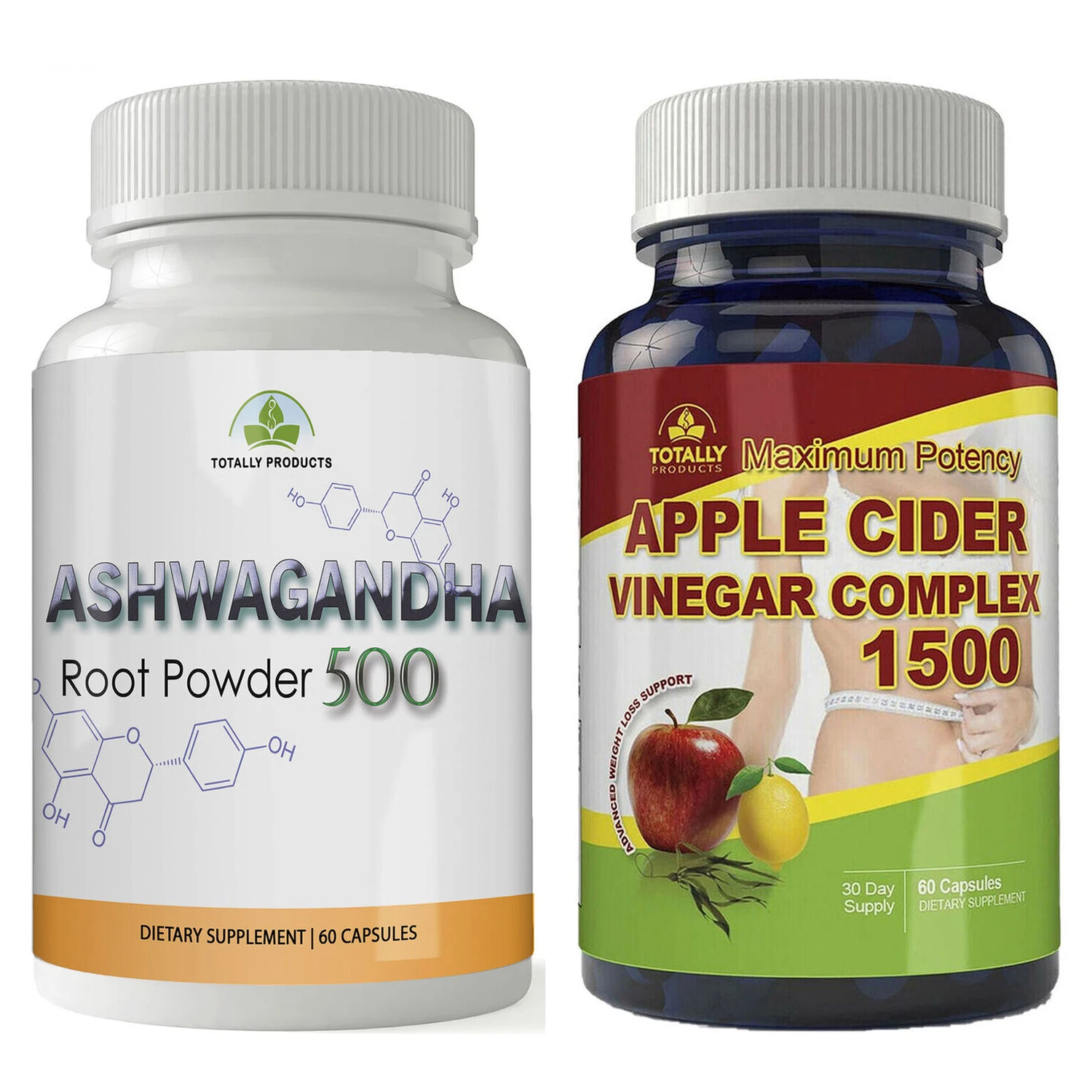 Ashwagandha Root Immune Health Supplements Apple Cider Vinegar Weight Loss Pills