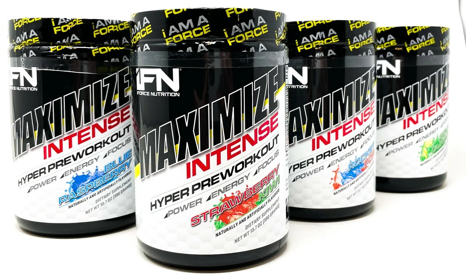 iForce Nutrition MAXIMIZE INTENSE High Stim Extreme Pre-Workout 30 SERVINGS