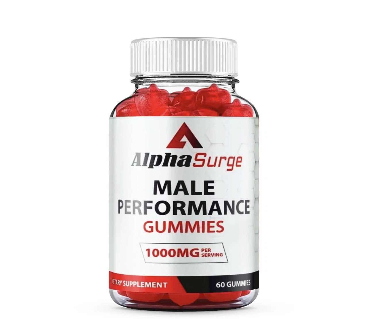 Alpha Surge for Men, AlphaSurge Male Performance Gummies Male Support 60 Gummies
