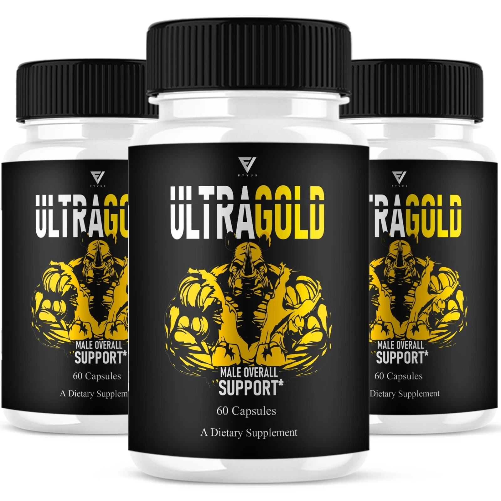 (3 Pack) Ultra Gold Supplement UltraGold Max Performance Formula (180 Capsules)