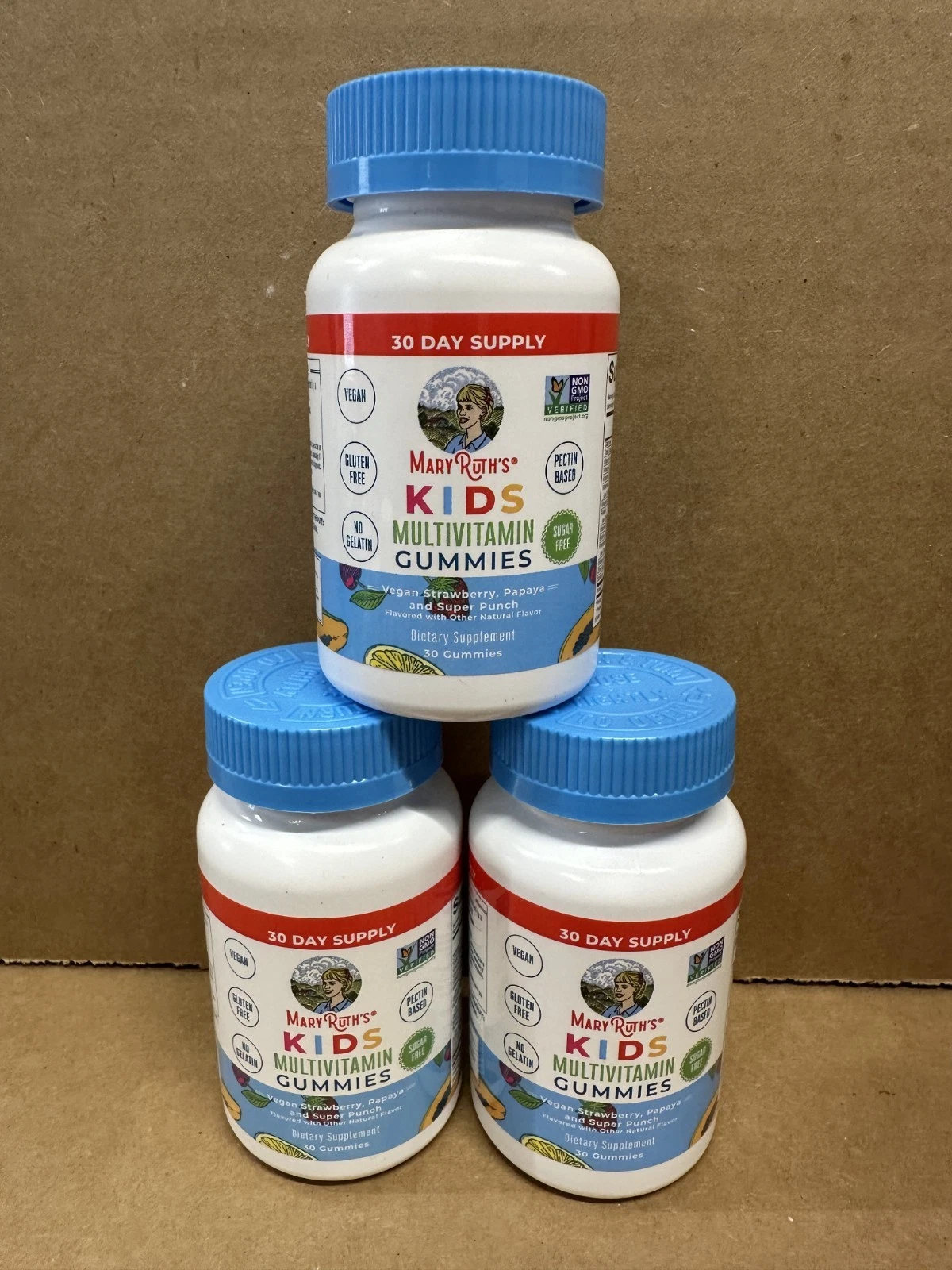 Mary Ruth's Kids Multivitamin Gummies - Exp 7/2026 - 30 Gummies (Lot of 3)