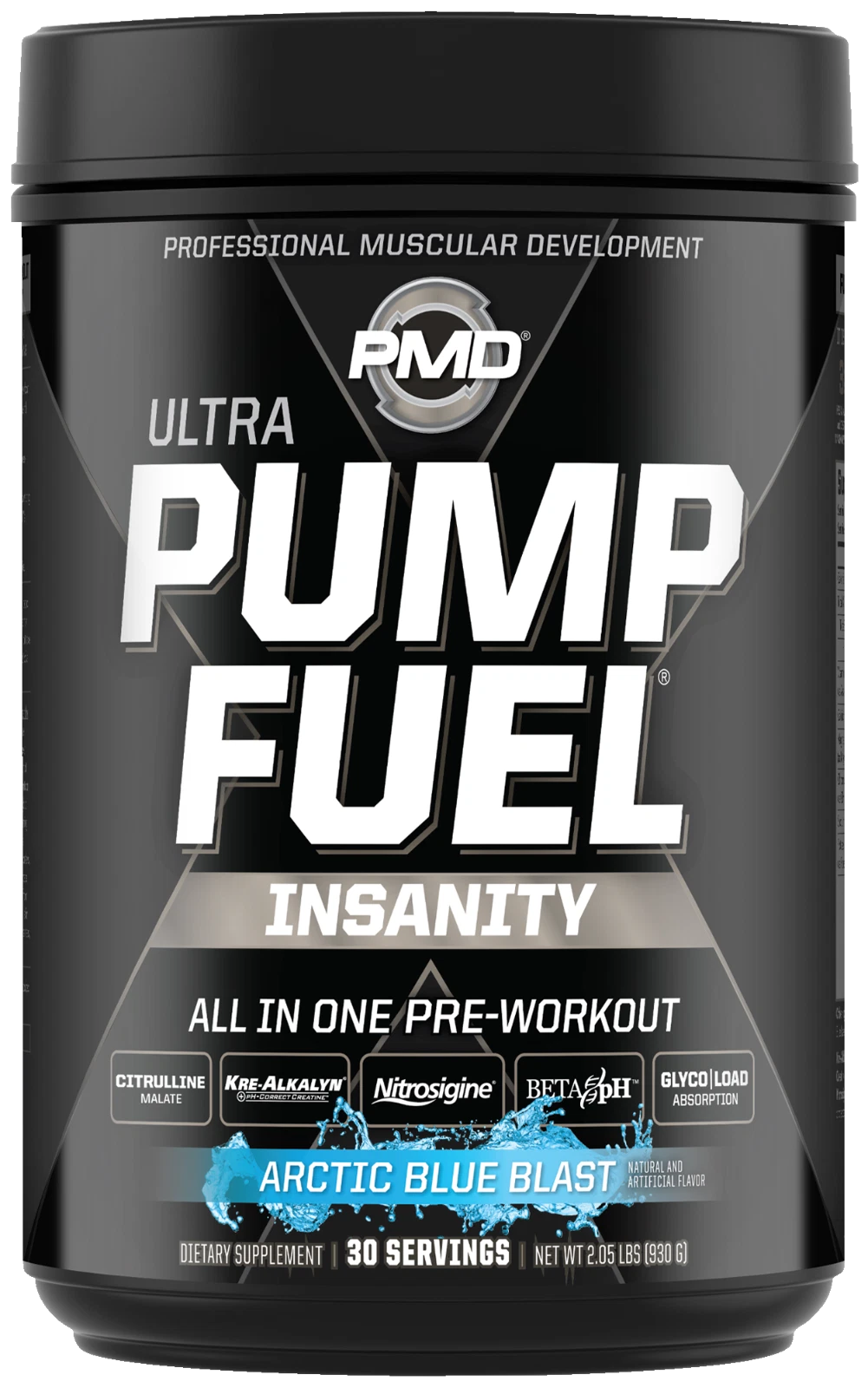 PUMP FUEL ULTRA INSANITY GLYCO LOAD - ARCTIC BLUE BLAST