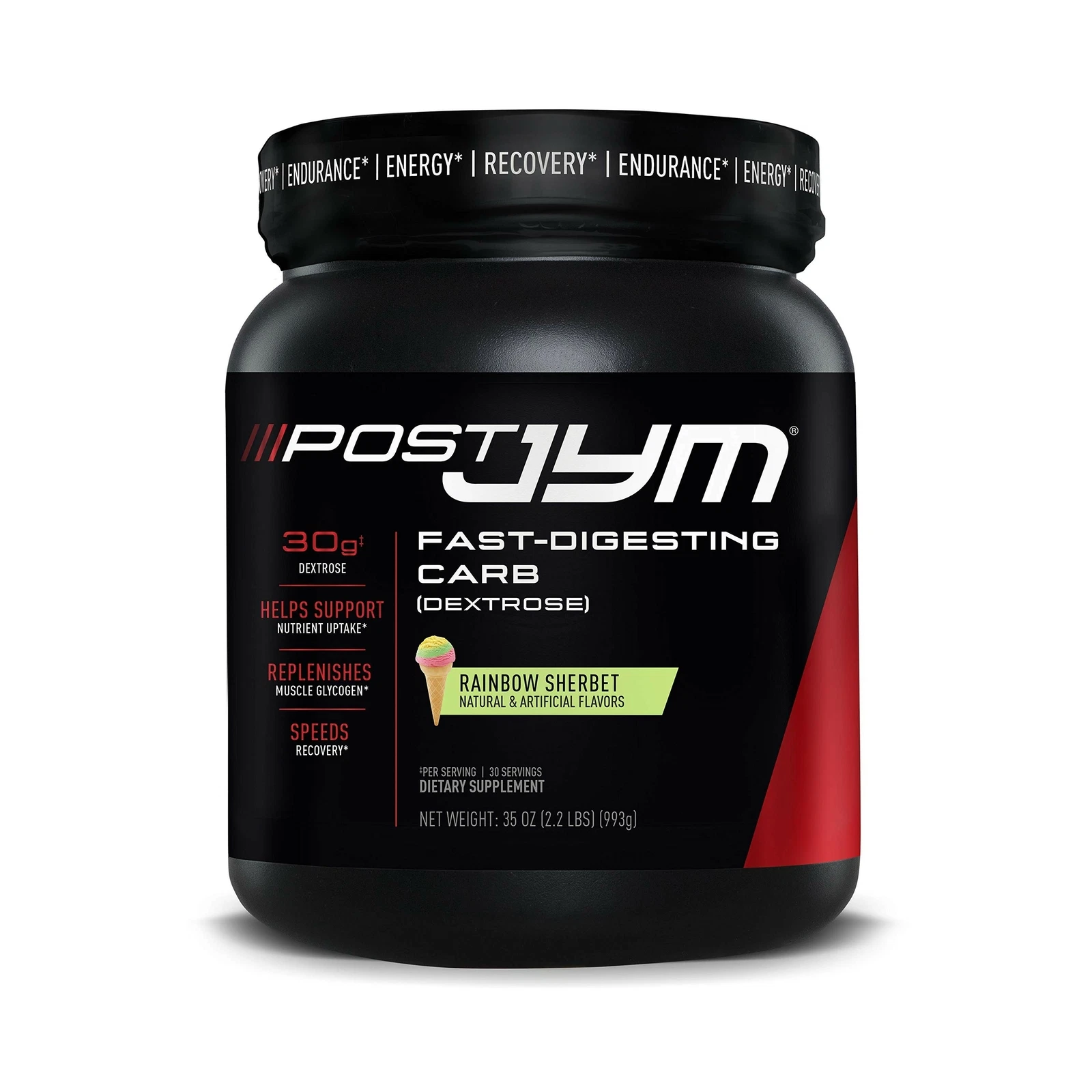 Post JYM Fast-Digesting Carb- Post-Workout Recovery Pure Dextrose Great Taste