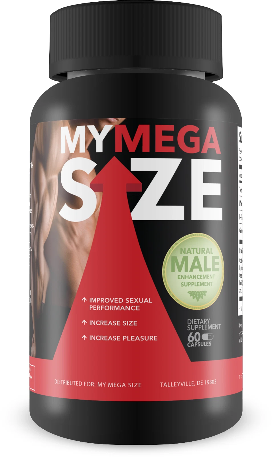 My Mega Size - Mens Health Supplement - Performance & Blood Flow Support