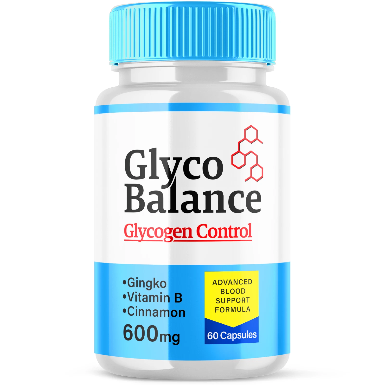 Glyco Balance Glycogen Control Pills Advanced Blood Support Formula 60 Capsules