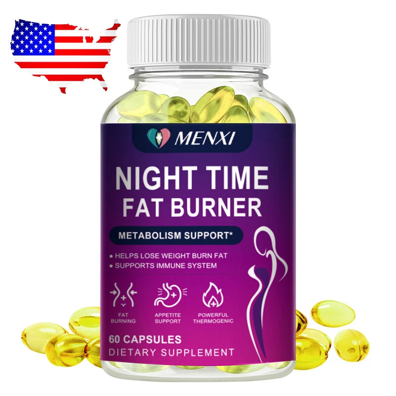 Night Time Fat Burner Supplement For Fat Burn Weight Loss Appetite Suppressant
