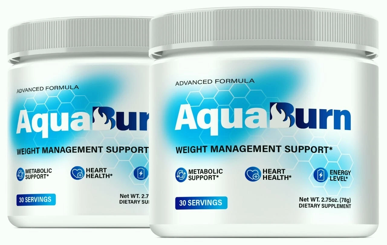 (2 Pack) AquaBurn Advanced Weight Loss Powder for Energy & Fat Burning