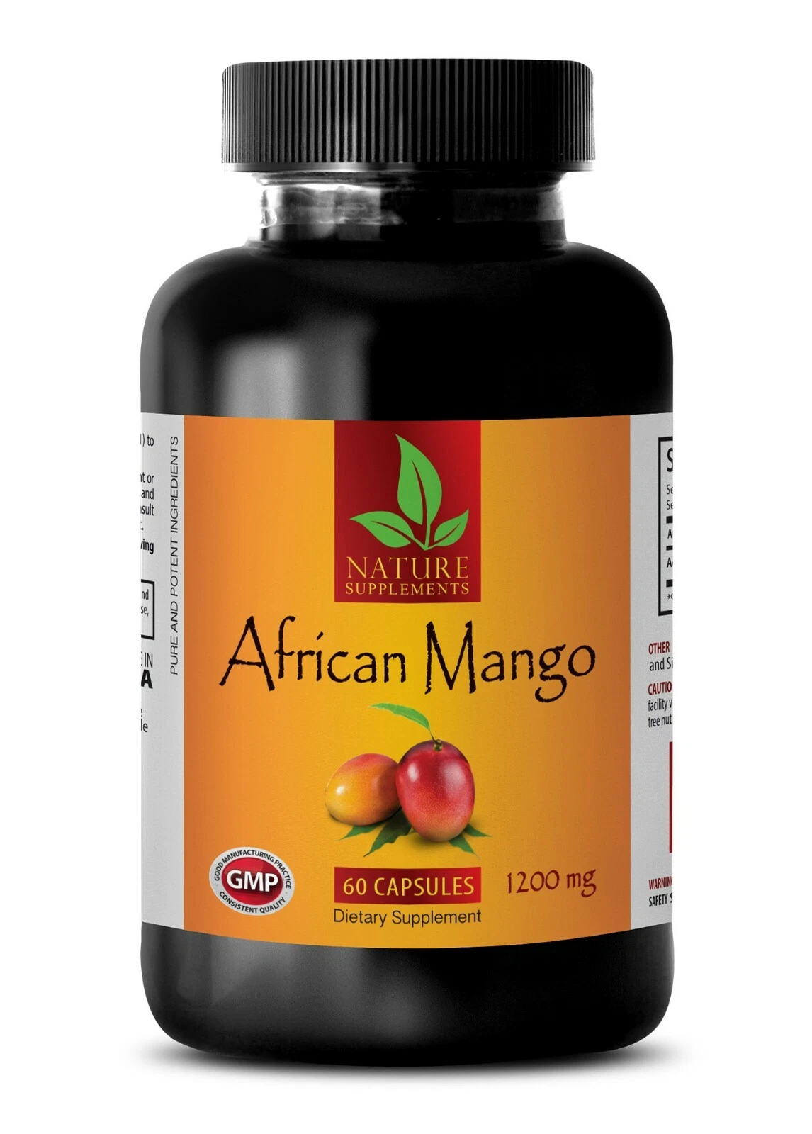 African Mango Extract - AFRICAN MANGO LEAN 1200 - Powerful Antioxidant 1B