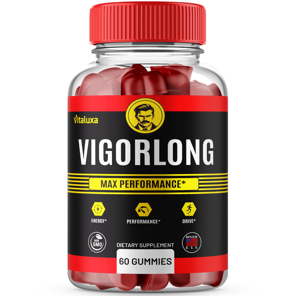 VigorLong Gummies for Men ed, Male Performance & Endurance Gummy (60 Gummies)