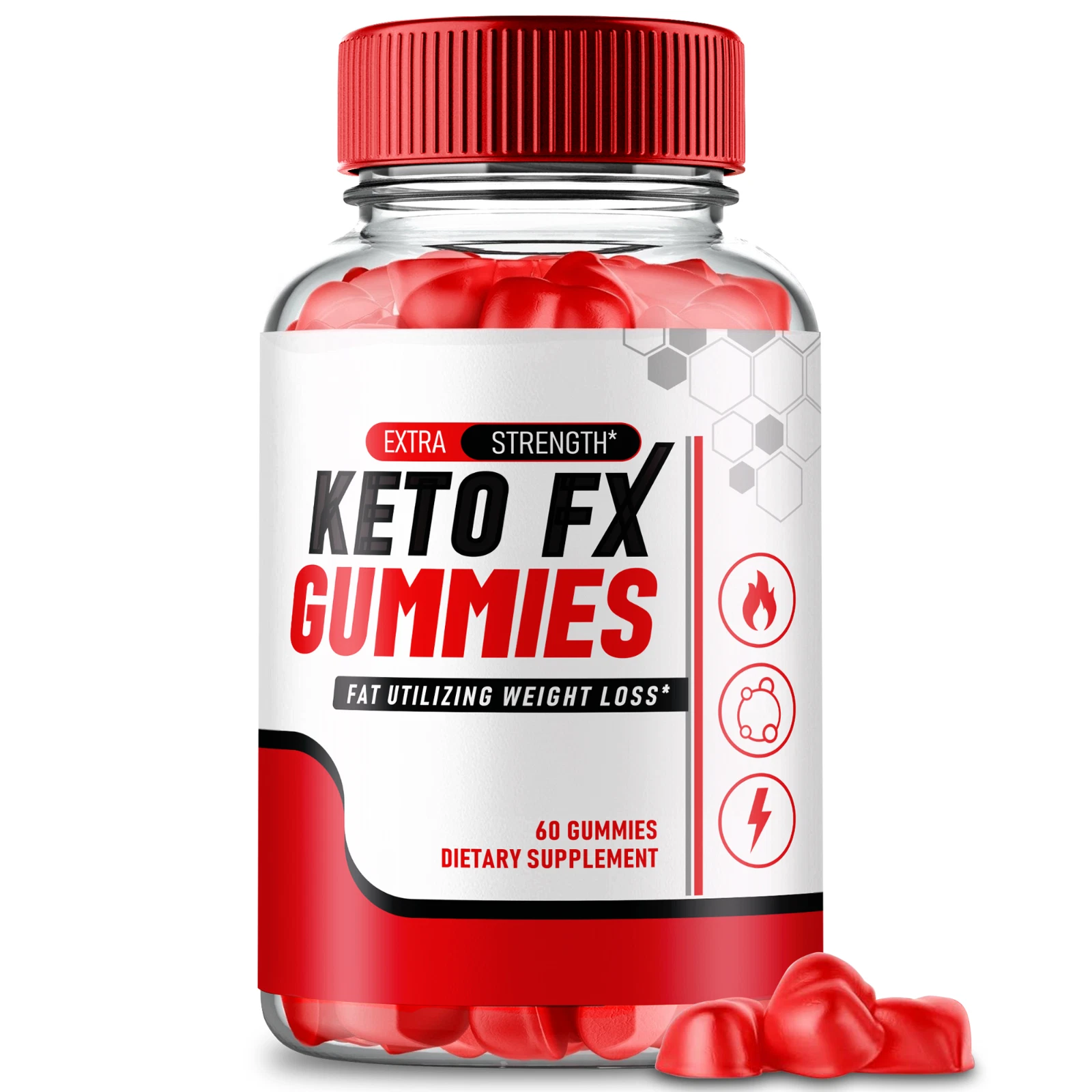 Ketofx Keto ACV Gummies, Keto Fx for Weight Loss & Fat Burn Gummies 60ct