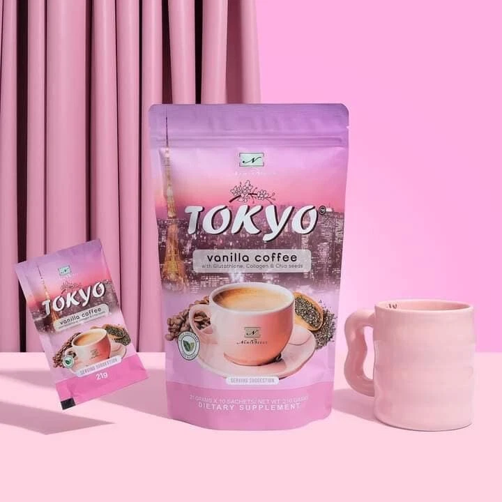 Namiroseus TOKYO Vanilla Coffee, TOKYO COFFEE (21g x 10 Sachets)