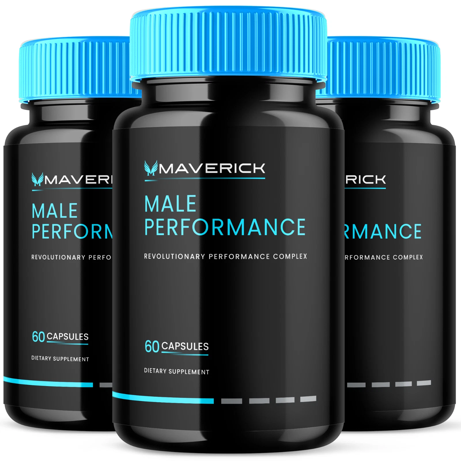 Maverick Male Support Vitamin Maximum Strength Supplement for Men 180 Capsules