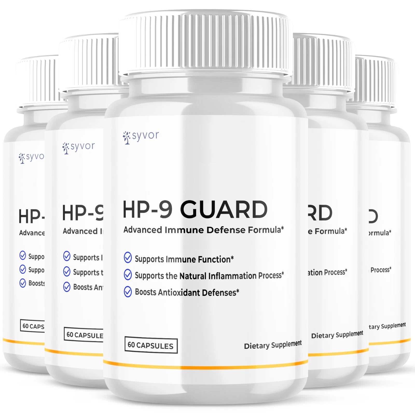 HP9 Guard Wellness Support Pills Advanced Formula Balance Support 300 Capsules