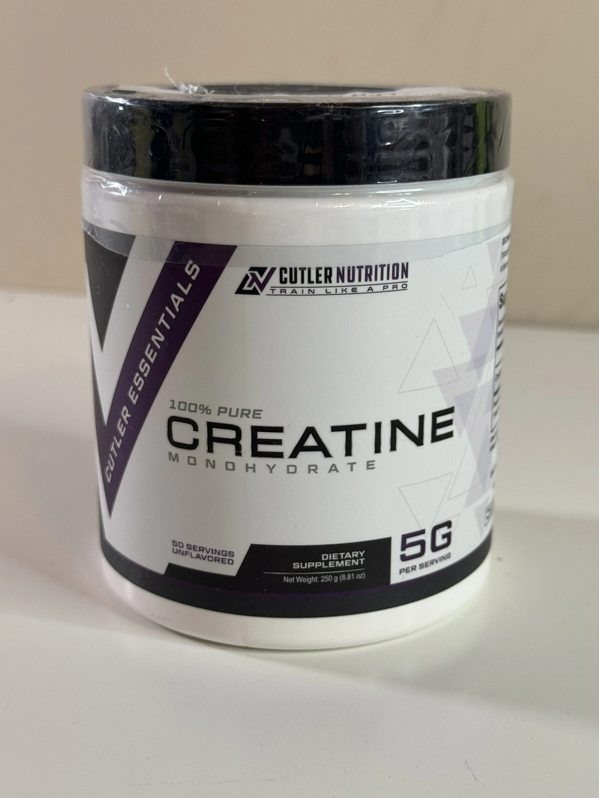 100% Pure Creatine, Monohydrate, Unflavored, 5 g, 8.81 oz (250 g) Exp 9/25