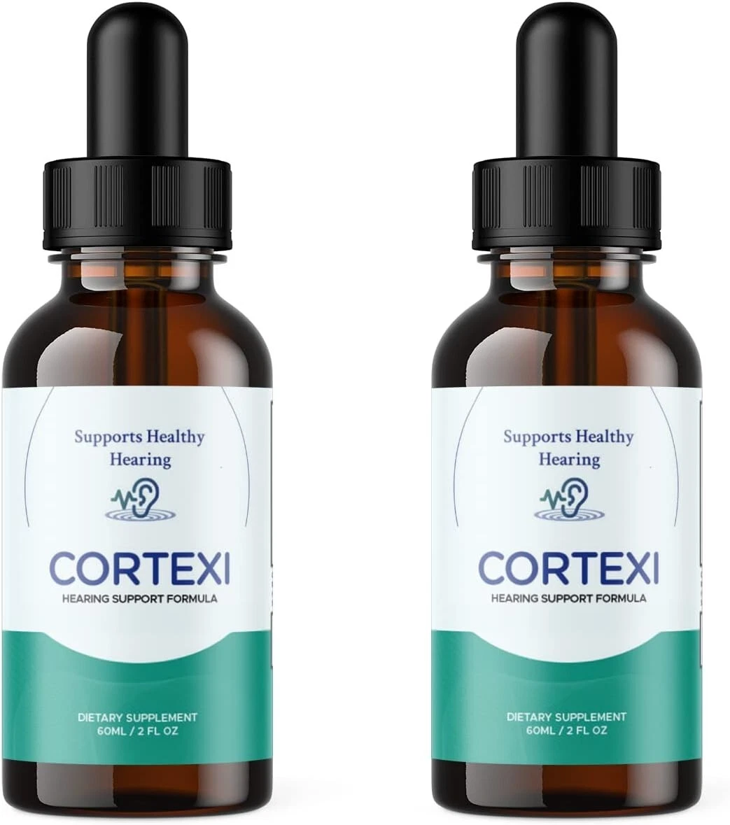 2 Pack - Cortexi Drops - For Ear Health, Hearing Support, Healthy Eardrum