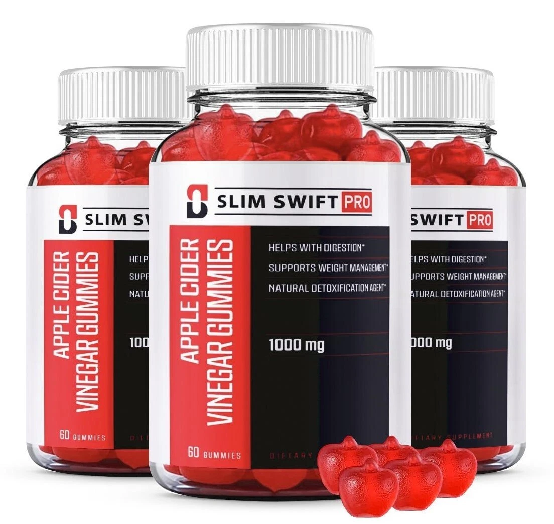 Slim Swift Keto ACV Gummies - Support Body Balance and Wellness (3 Pack)
