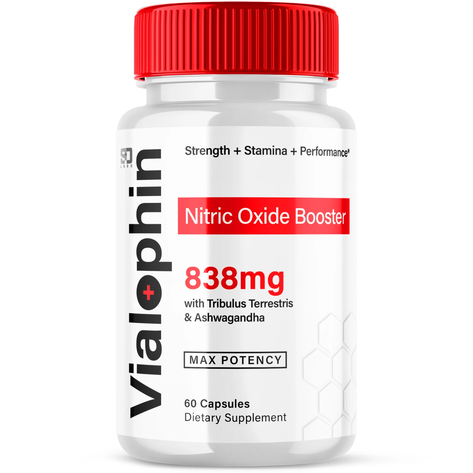 (1 Pack) Vialophin Male Pills Maximize Energy, Vitality & Stamina 60 Capsules