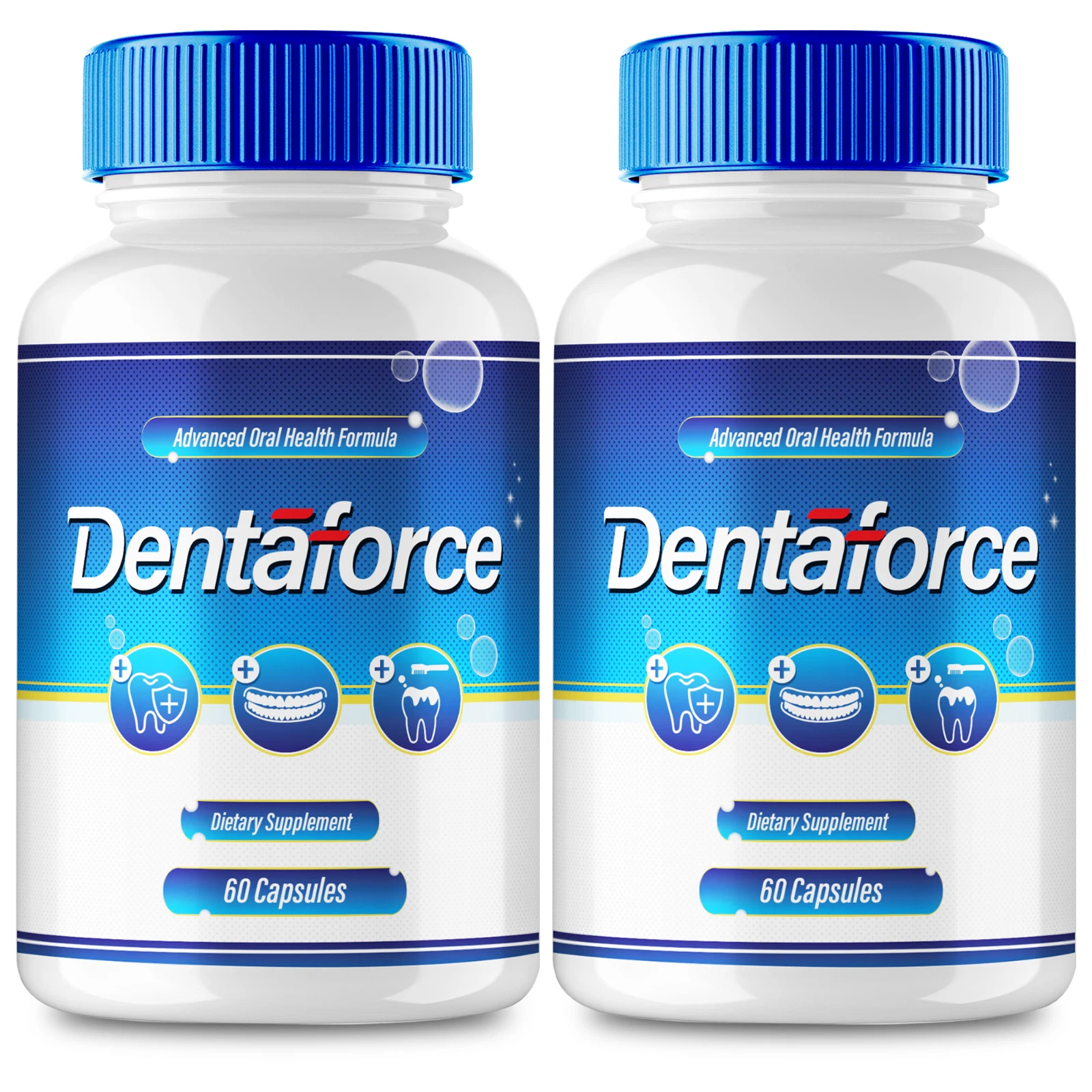 (2 Pack) Dentaforce Capsules for Teeth & Gums,Dental & Gum Health Formula Pills