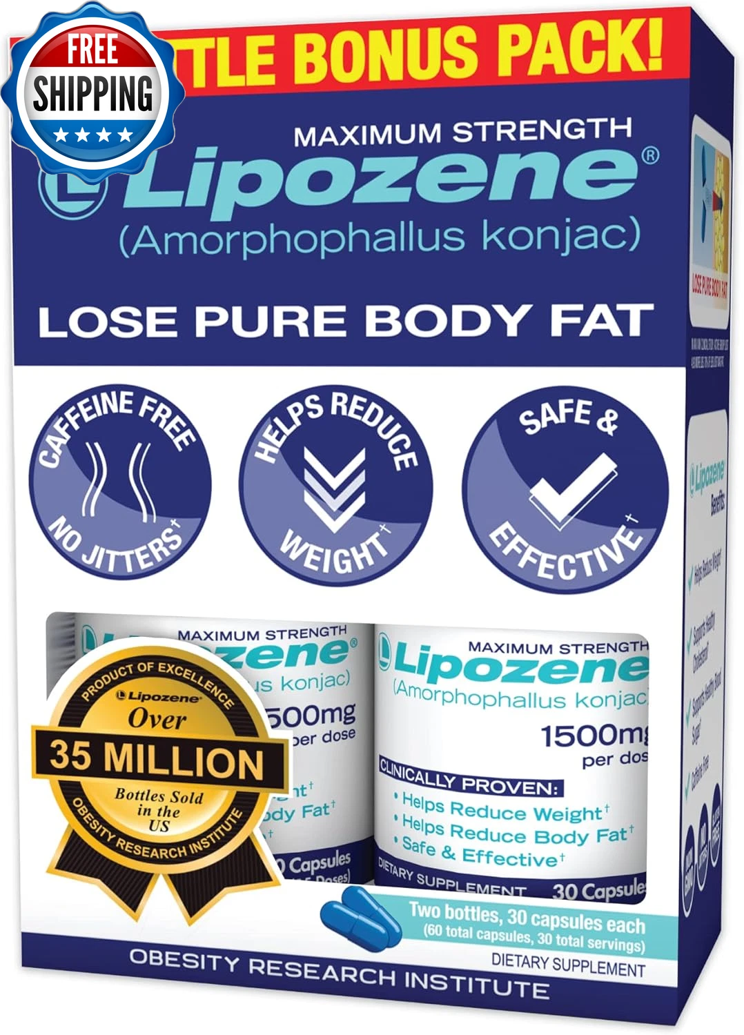 - Weight Loss Supplement Diet Pills - Appetite Suppressant and Control - Two Bot