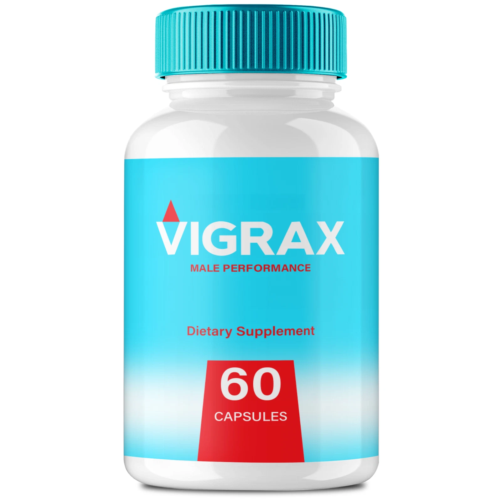 Vigrax Capsules for Men - Vigrax Max Strength Male Supplement Pills 60ct