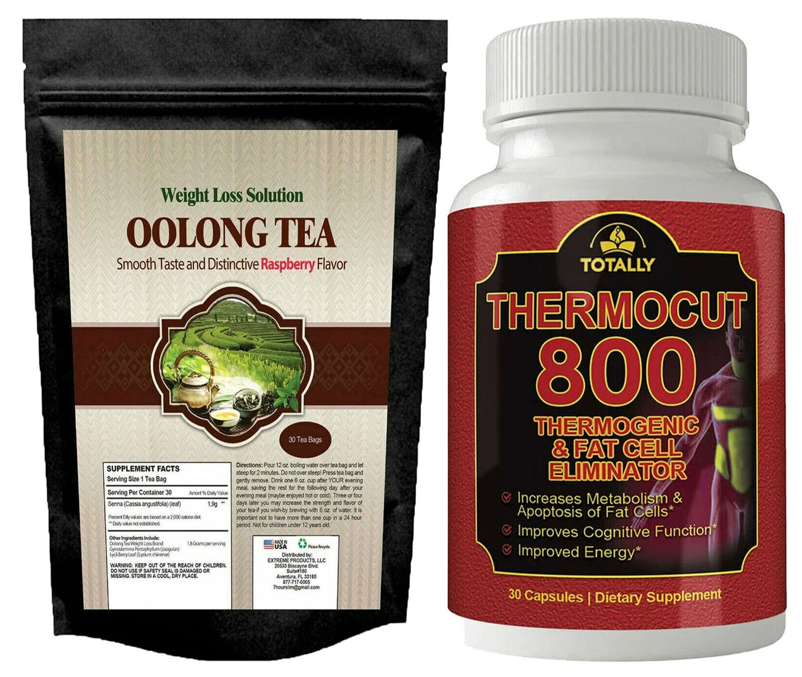 Oolong Tea Weight Loss Thermogenic Fat Burner Diet Pills Metabolism Supplements