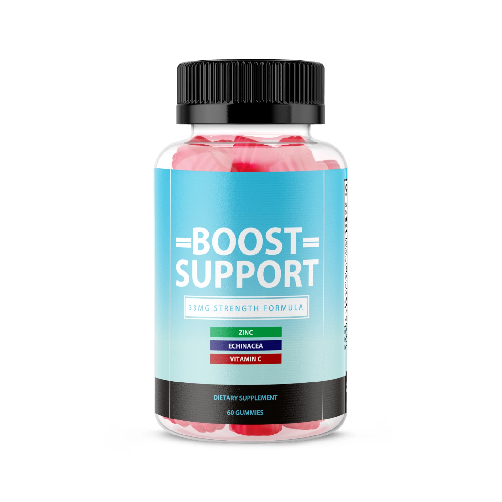 3 in 1 Boost Gummies - 33 MG Strength Formula - 60 Gummies