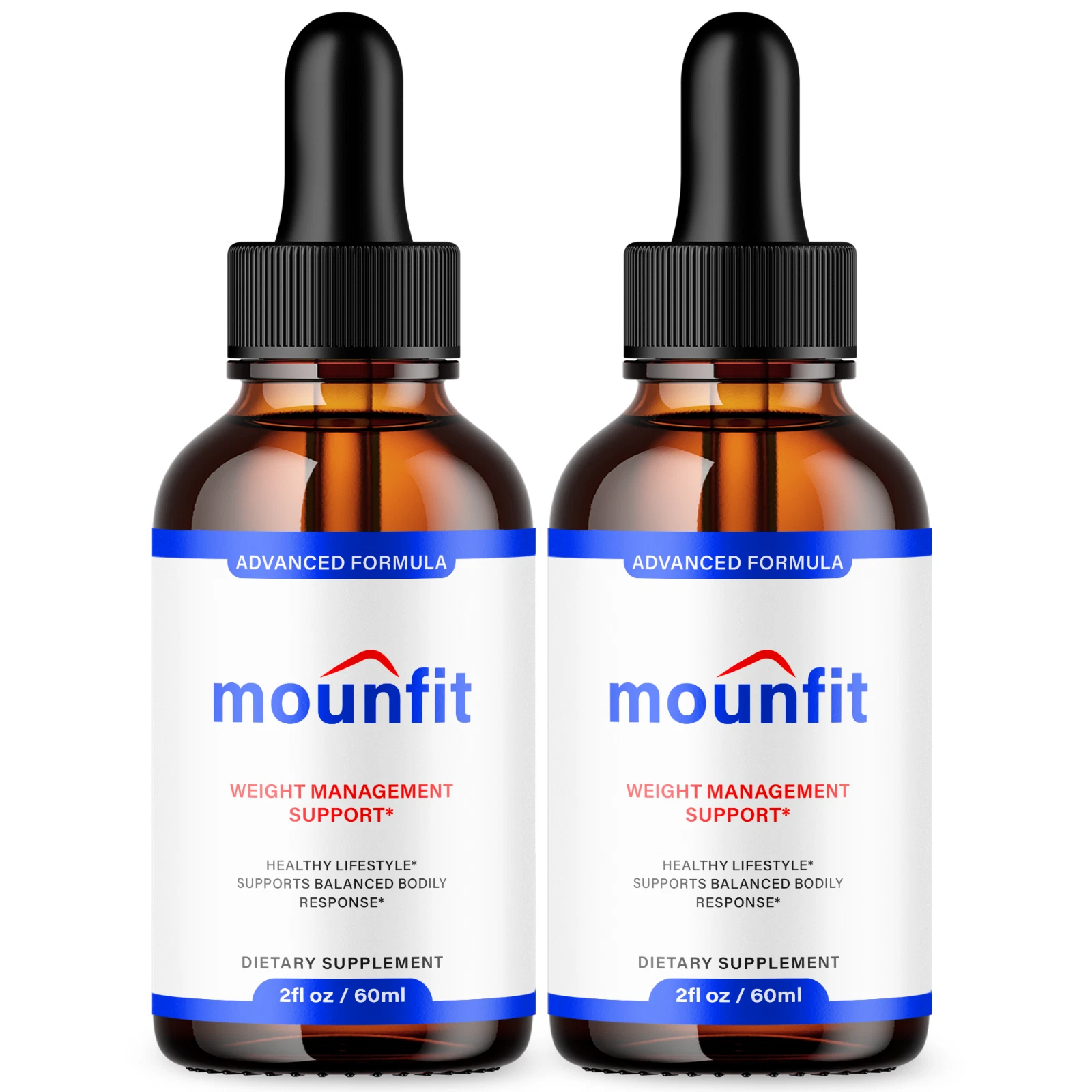 Mounfit Advanced Weight Support Drops Maximum Strength Liquid Supplement 60ML